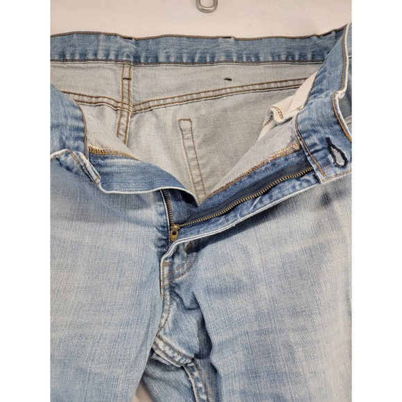 Levi's 527 38x32 Blue Denim Straight Leg Men's Jeans - Picture 2 of 12